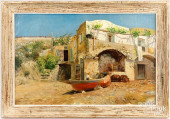 LILIAN AMY MONTAGUE OIL PAINTI