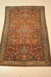 LILIAN SAROUK RUG brick green