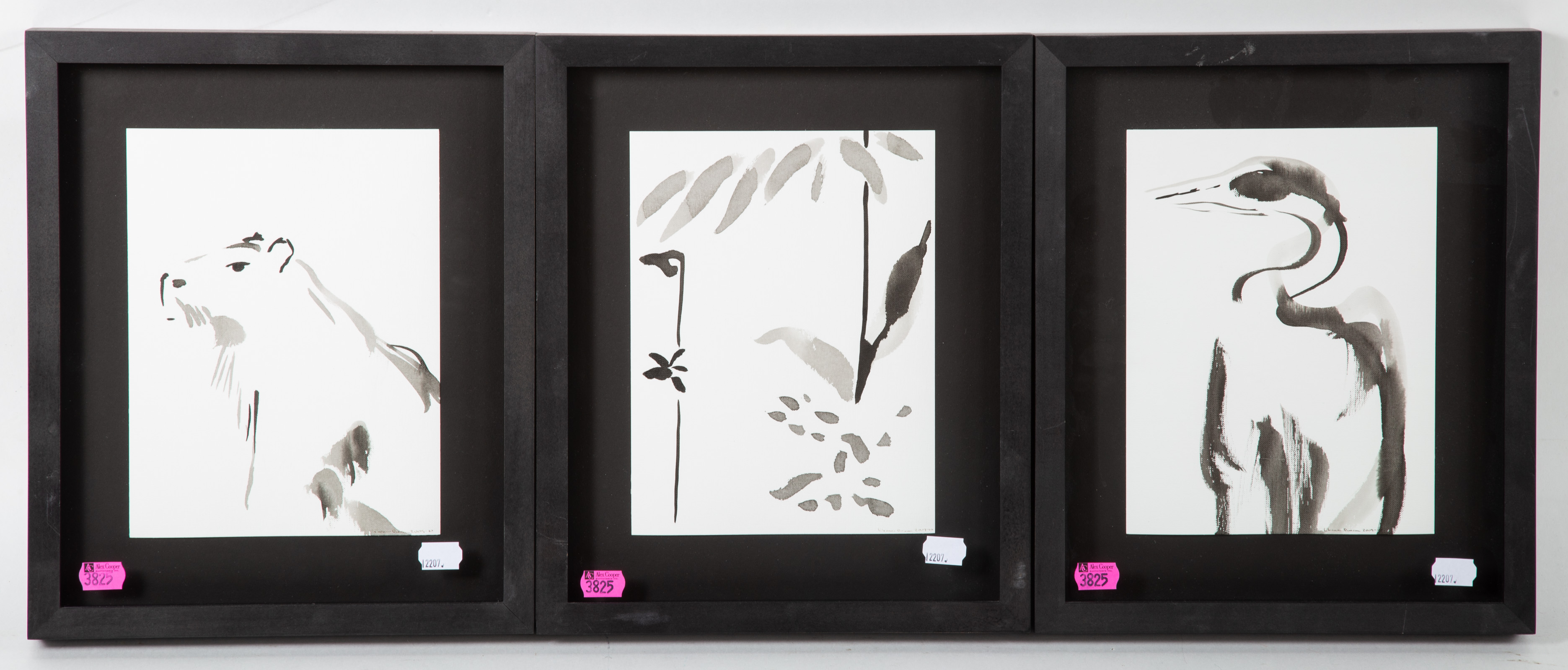 LILIANA DUNCAN. TRIPTYCH OF