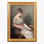 LILLA CABOT PERRY, "CONTEMPLAT