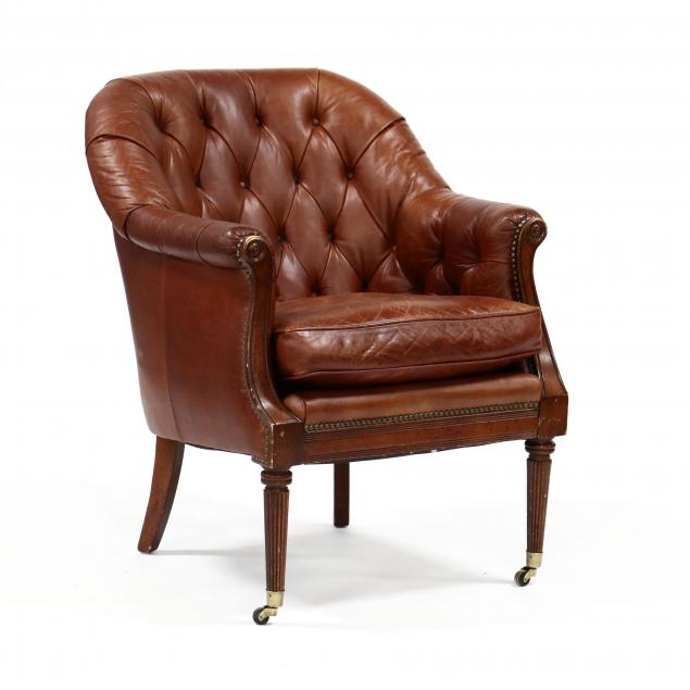 LILLIAN AUGUST, TUFTED LEATHER