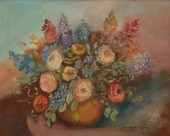 LILLIAN HOBBES CROM, FLOWERS I