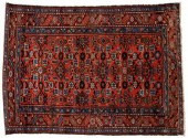 Lillihan rug, repeating floral