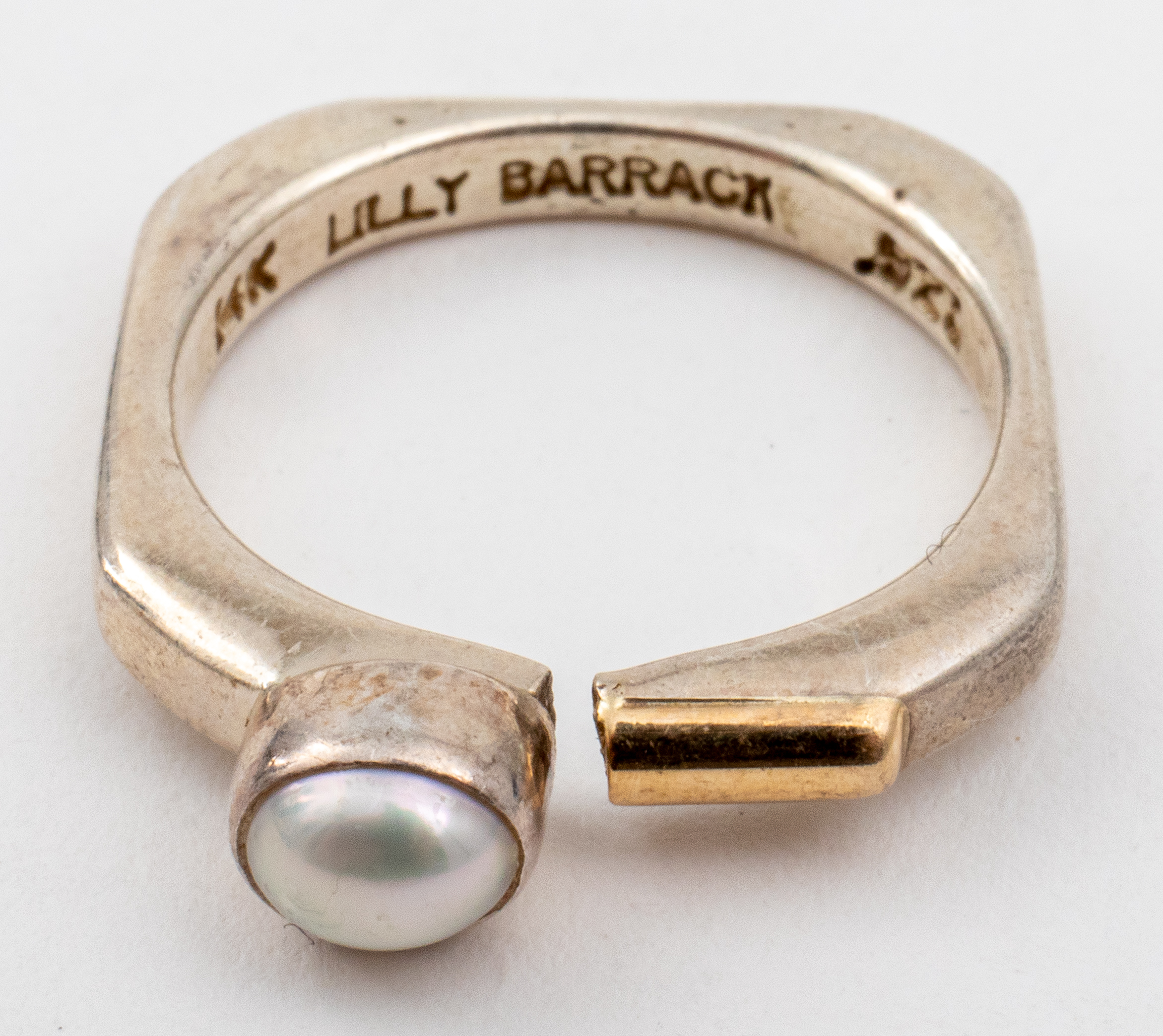 LILLY BARRACK SILVER & 14K YELLOW