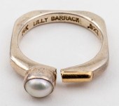 LILLY BARRACK SILVER & 14K YEL