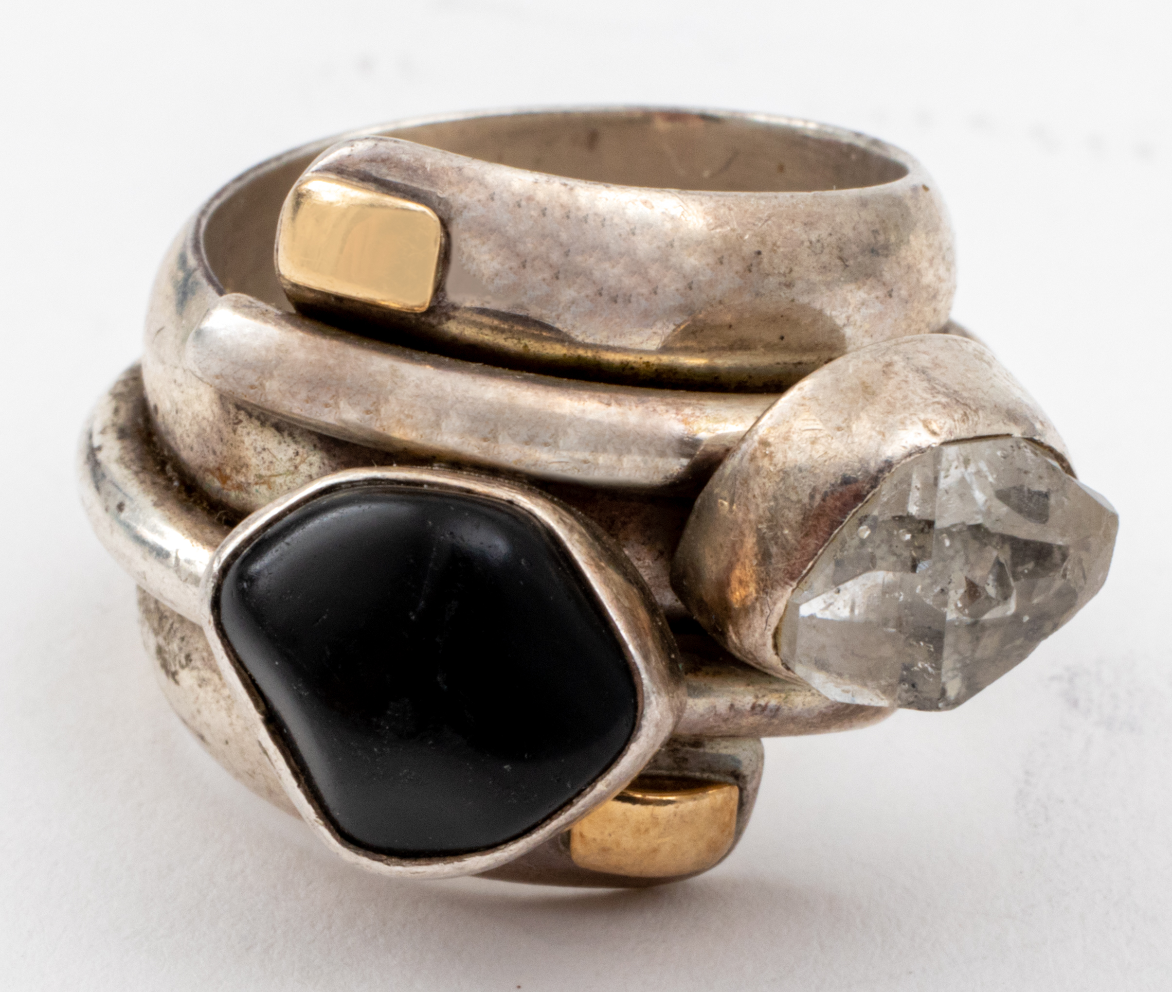 LILLY BARRACK SILVER / 14K GOLD
