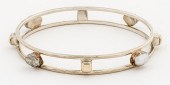 LILLY BARRACK SILVER & 14K PEA
