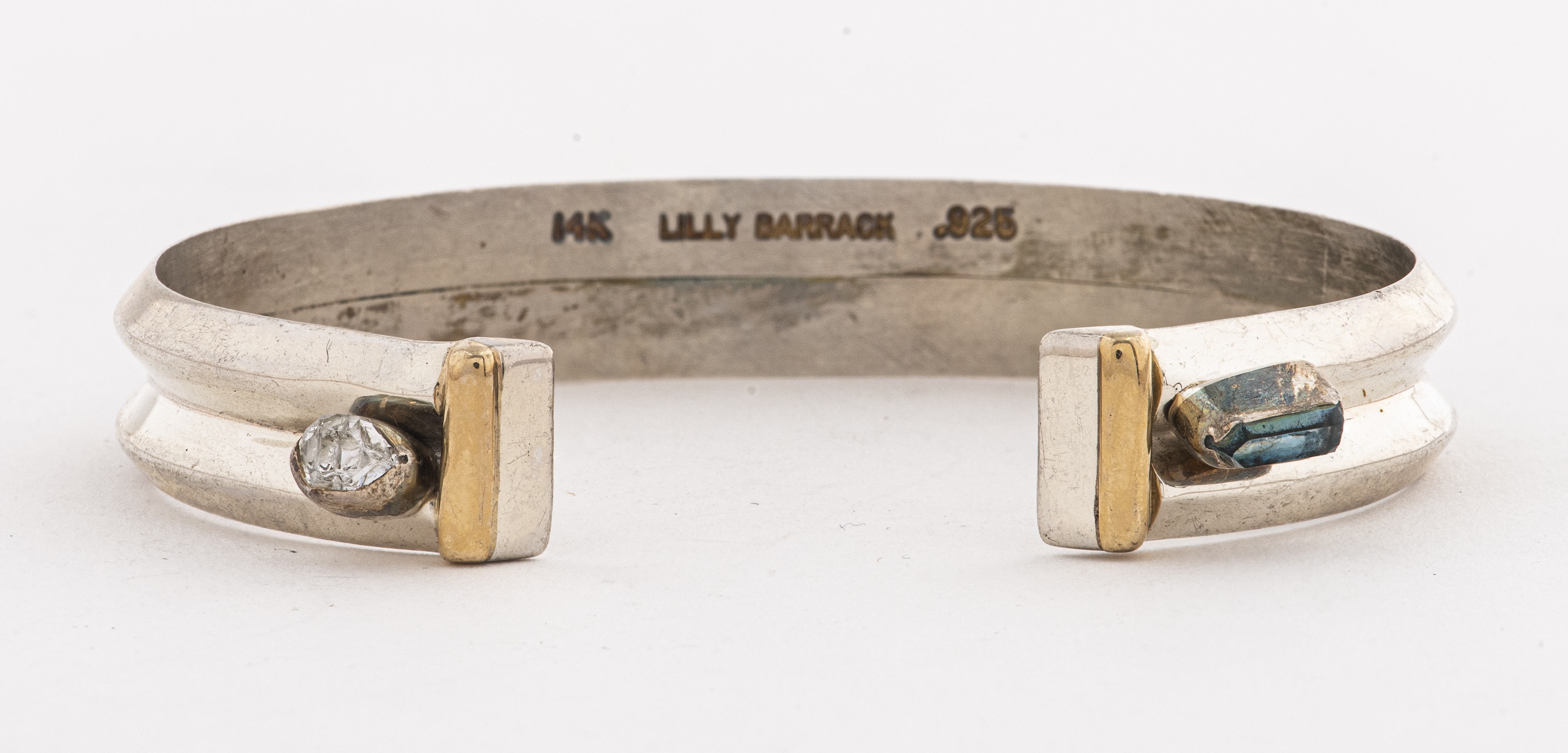 LILLY BARRACK SILVER/GOLD QUARTZ