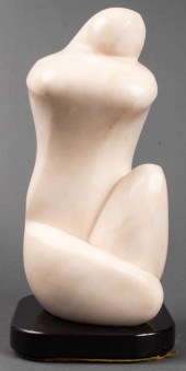LILLY M. TUSSEY MODERN CARVED
