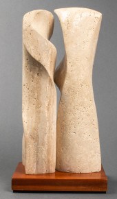 LILLY M. TUSSEY MODERN CARVED