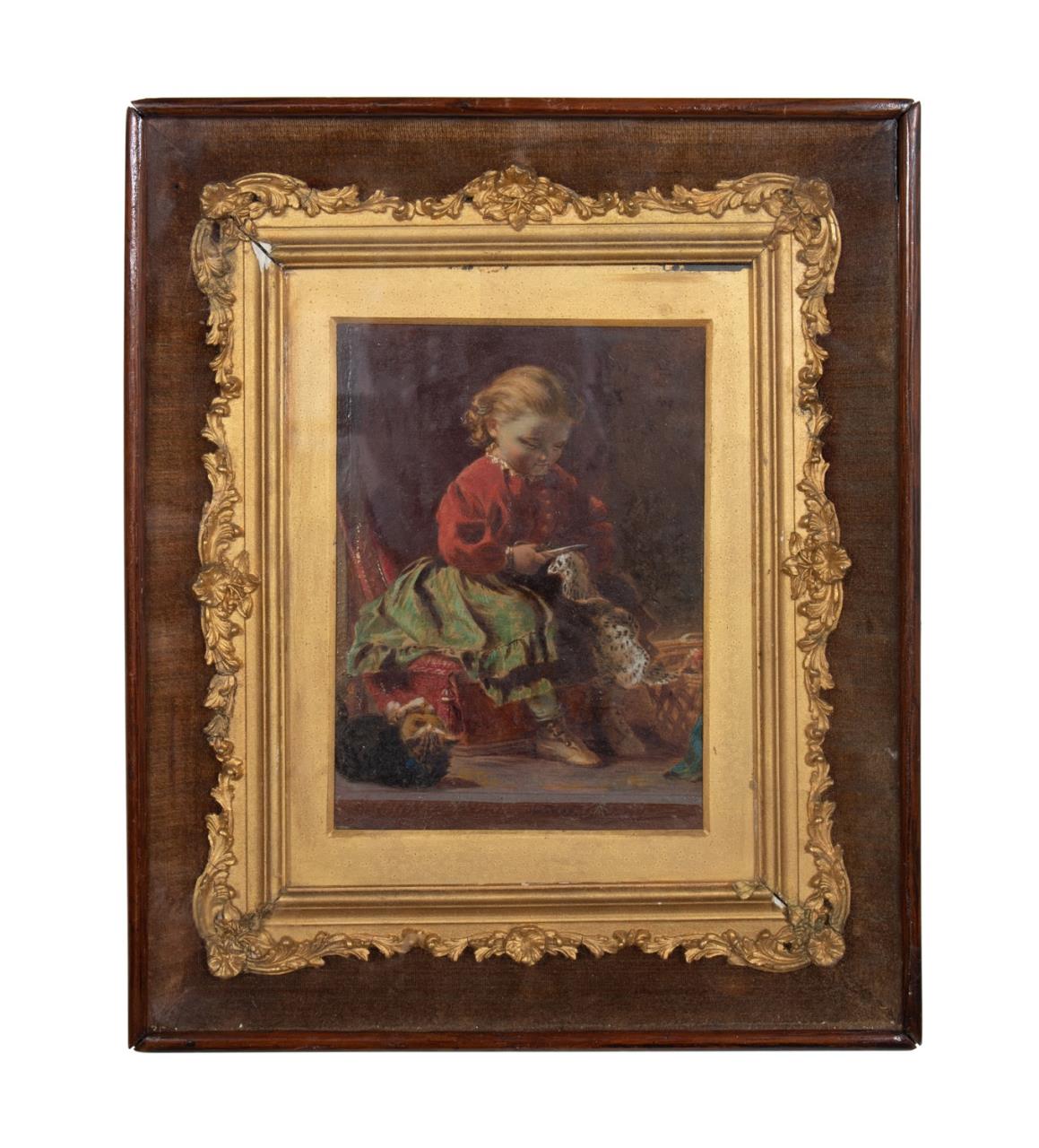LILLY MARTIN SPENCER, YOUNG GIRL