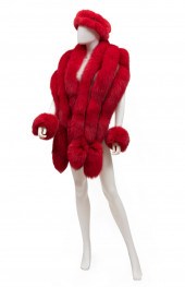 LILY & TYLER RED ARCTIC FOX FU