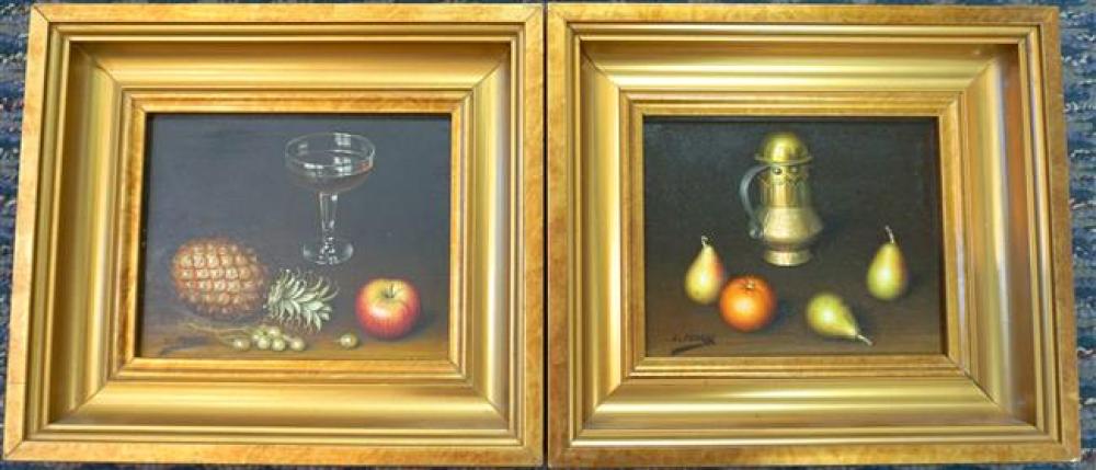 LIMA PIZZARRO, PAIR OF STILL LIFE