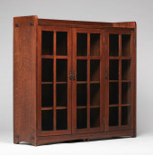 LIMBERT #323 THREE-DOOR BOOKCA