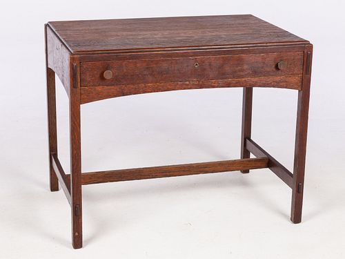 LIMBERT ARTS AND CRAFTS OAK WRITING
