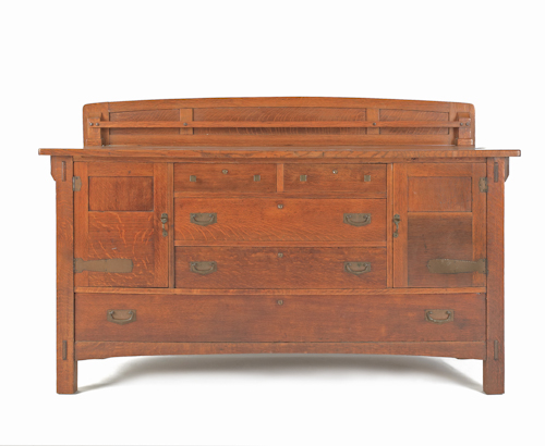 Limbert Arts & Crafts oak sideboard