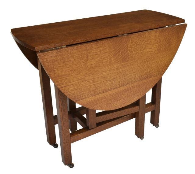 LIMBERT CRAFTSMAN OAK DROP LEAF