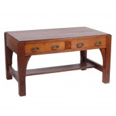 LIMBERT OAK LIBRARY TABLE, #11