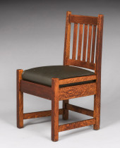 LIMBERT OAK SIDE CHAIR C1910Li