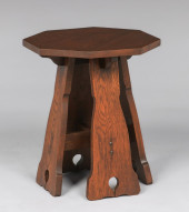 LIMBERT OCTAGONAL TABORET C191