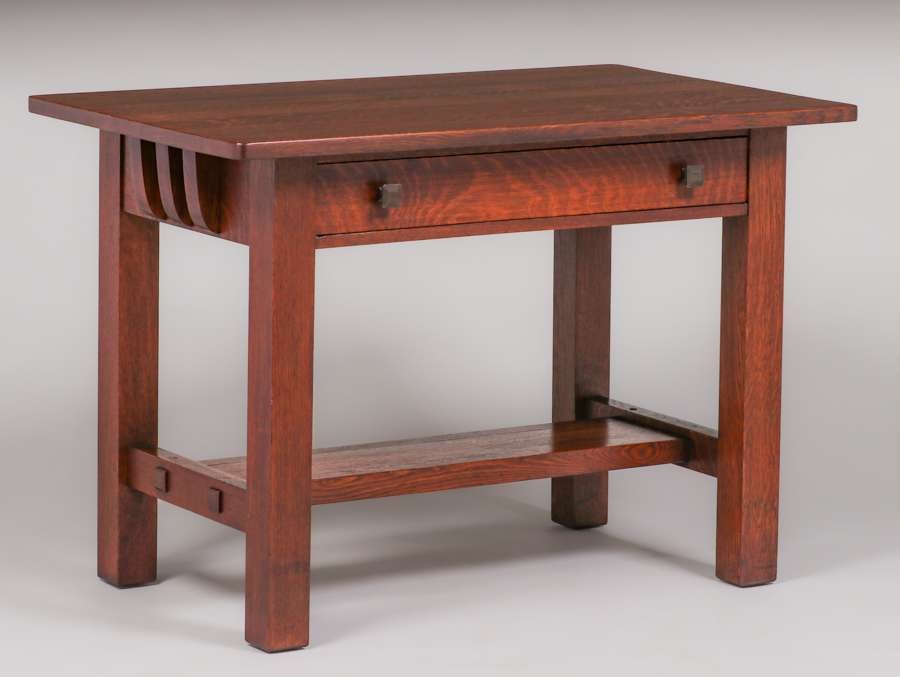 LIMBERT ONE-DRAWER LIBRARY TABLE