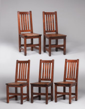 LIMBERT SET OF 5 DINING CHAIRS