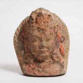 Limestone Mask Stele of Bhaira