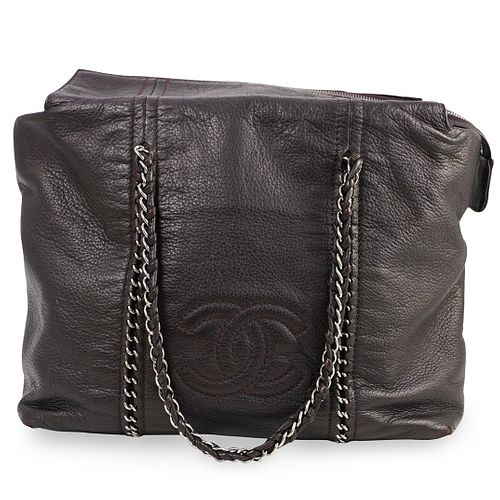 LIMITED EDITION CHANEL LEATHER TOTE