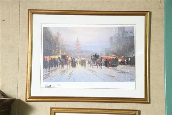 LIMITED EDITION PRINT BY G. HARVEY.