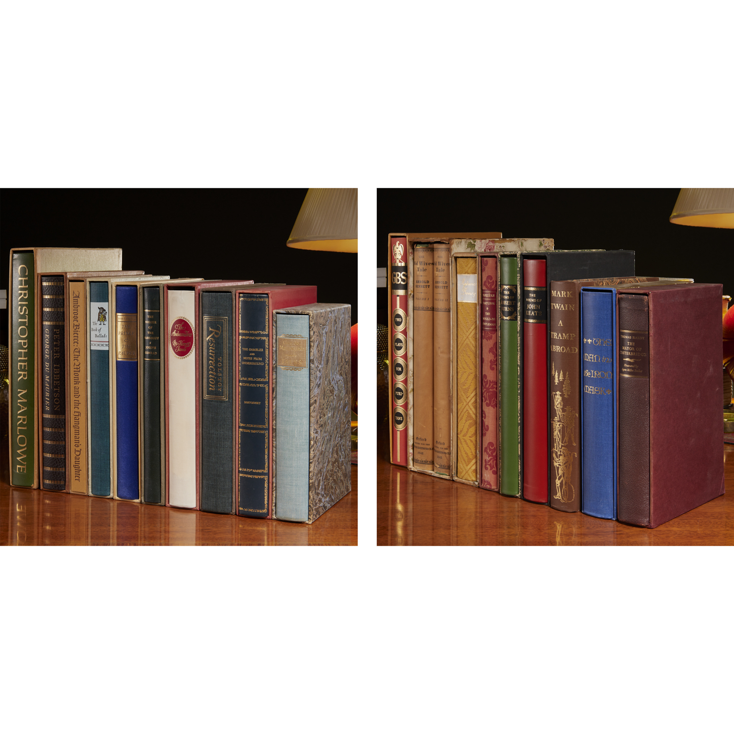 LIMITED EDITIONS CLUB, (19) VOLUMES