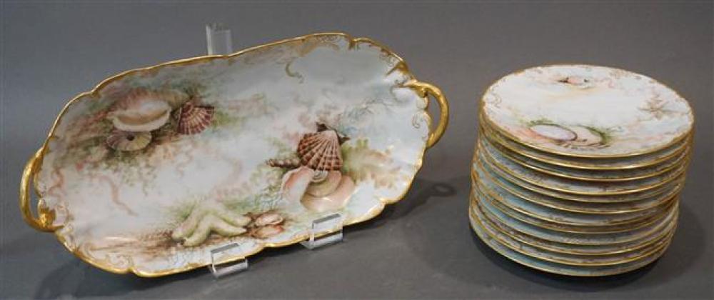 LIMOGES 13-PIECE PORCELAIN