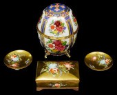 LIMOGES AND ORLIK, THREE PIECE