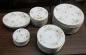 LIMOGES AUTUMN LEAF PORCELAIN