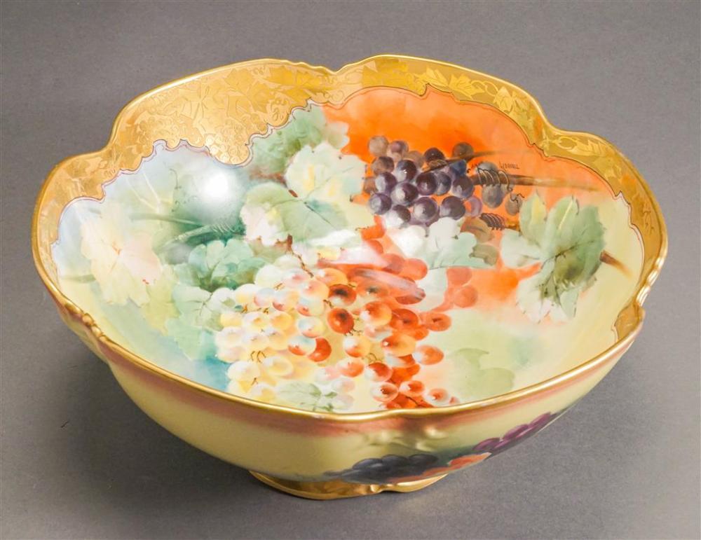 LIMOGES DECORATED PORCELAIN
