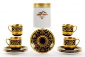Limoges demitasse cups and Mot