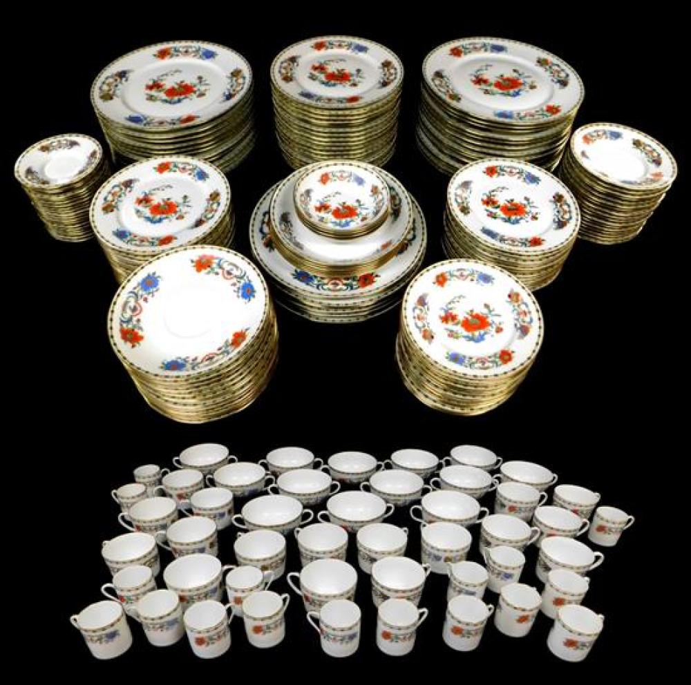 LIMOGES DINNERWARE, 160+ PIECES,