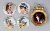 LIMOGES ENAMEL PLAQUE OF ST. F