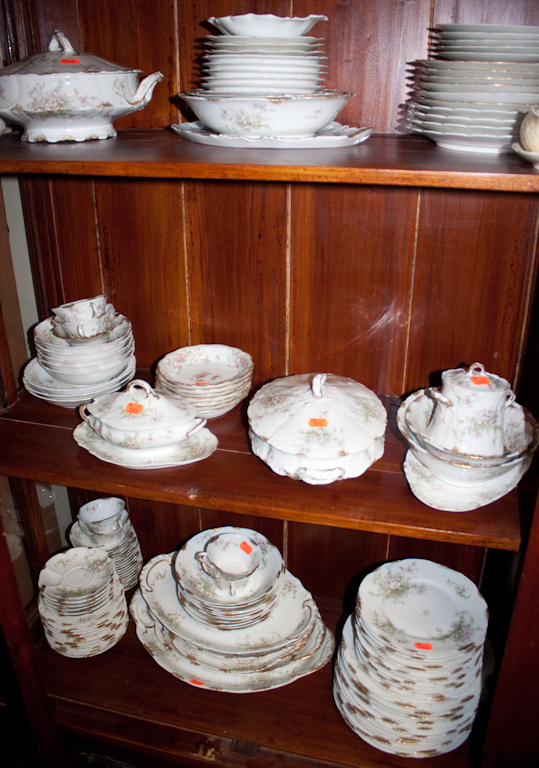 Limoges floral decorated