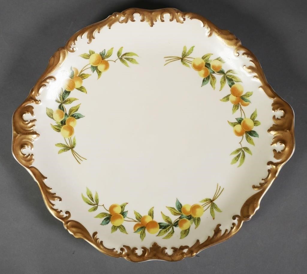 LIMOGES FLORIDA ORANGES 14-1/2"