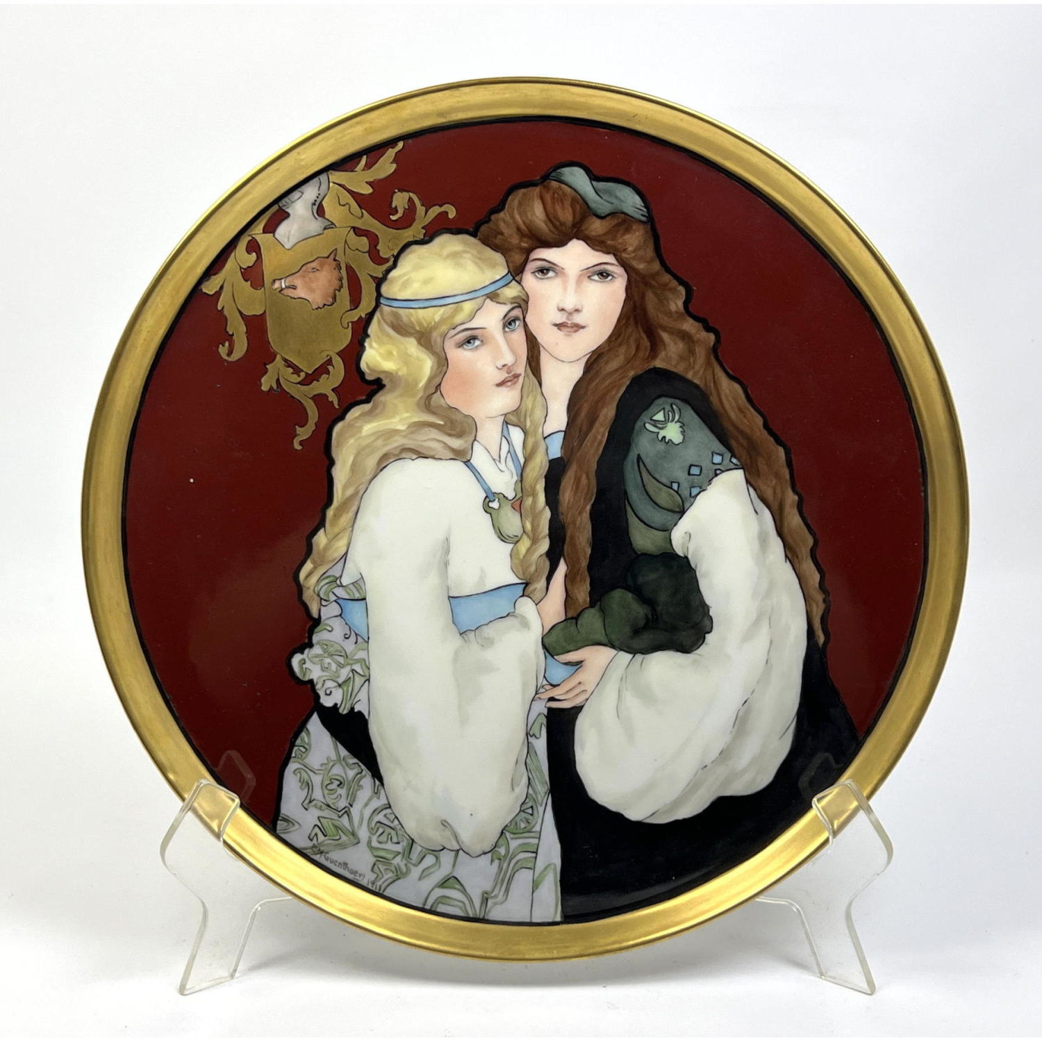 LIMOGES France Art Nouveau