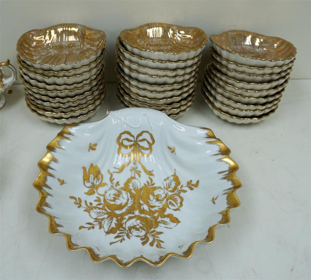 LIMOGES GILT DECORATED PORCELAIN