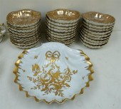 LIMOGES GILT DECORATED PORCELA