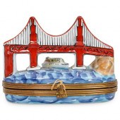 LIMOGES GOLDEN GATE BRIDGE TRI