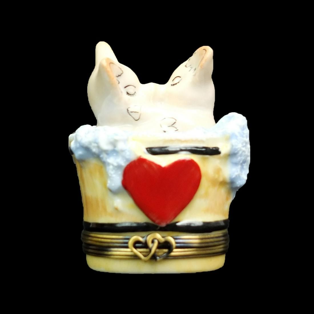 LIMOGES HAND PAINTED PILL