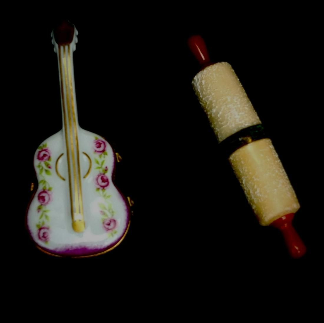 LIMOGES HAND PAINTED PORCELAIN PILL