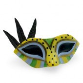 LIMOGES MASQUERADE MASK PORCEL