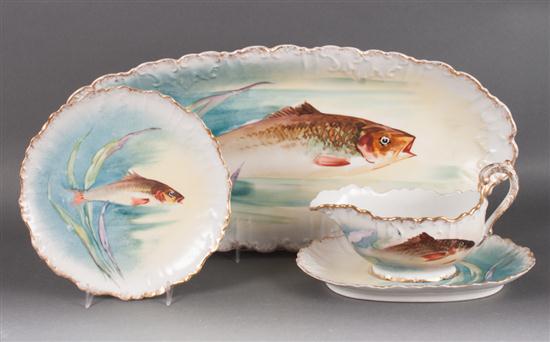 Limoges painted porcelain