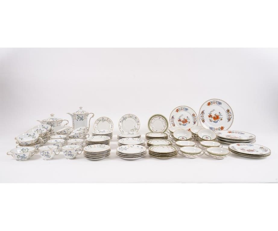 Limoges partial china sets, various