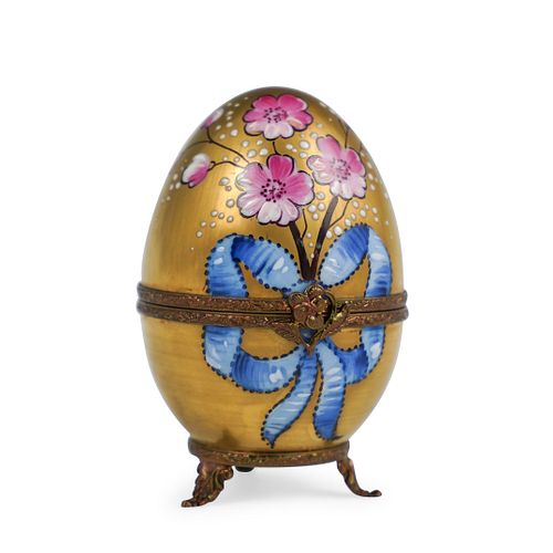 LIMOGES PEINT MAIN PAINTED