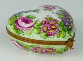 LIMOGES PEINT MAIN PORCELAIN P